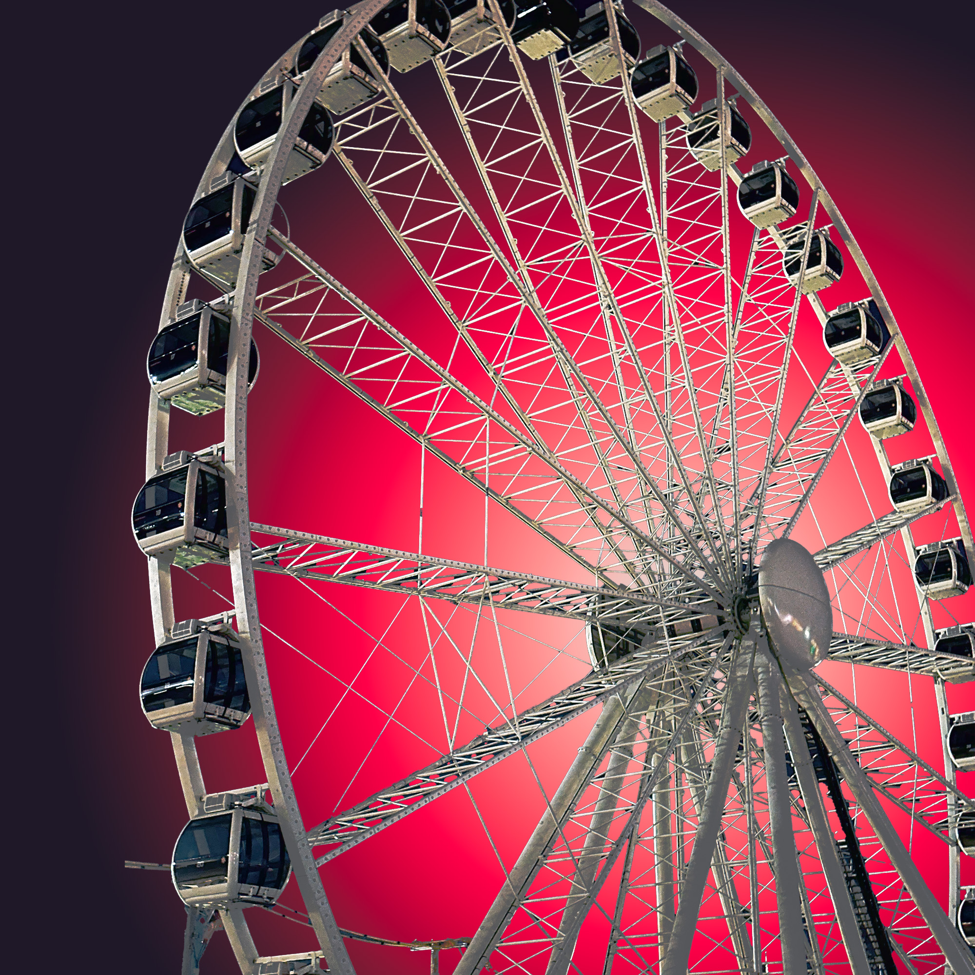 Ferris wheel — photo composition